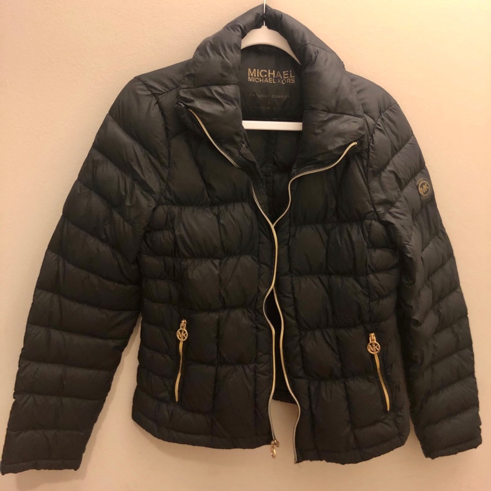 Michael Kors Packable Down Fill Jacket